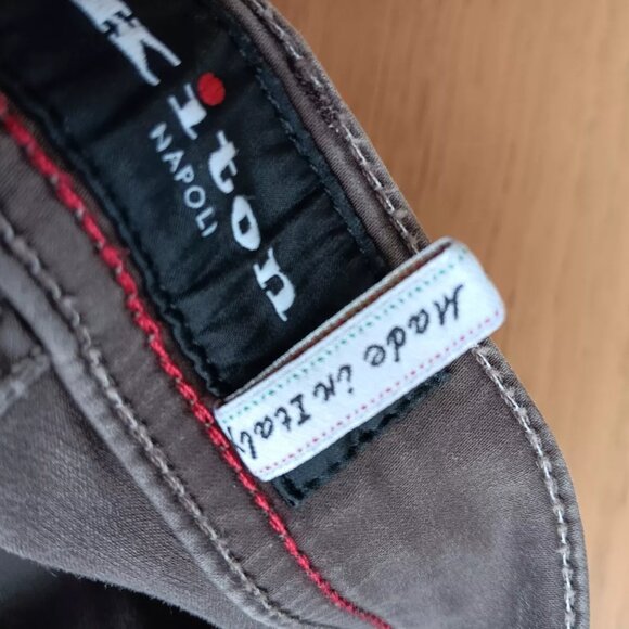 KITON Gray Cotton Jeans Pants 38 x 32 - Picture 7 of 7